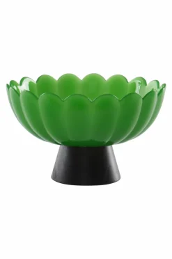 Skålar|Jotex CLOVER Glasskål ø 20 Cm Grön/mörk grön