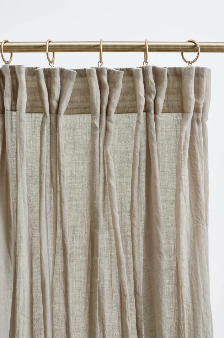 Multifunktionsgardiner|Jotex COCOON Multifunktionsgardin 2-pack Khakigrå