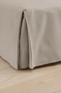 Sängkappor|Jotex COLOUR Sängkappa 45 Cm - Ekologisk Gråbeige