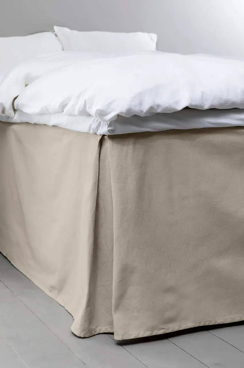 Sängkappor|Jotex COLOUR Sängkappa 60 Cm - Ekologisk Gråbeige