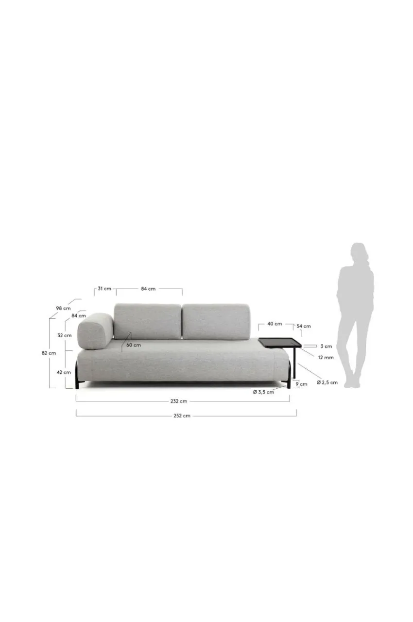 Soffor|Jotex COMPO Soffa 3-sits Beige