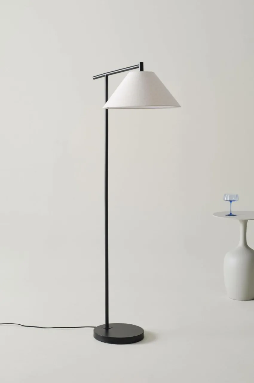Golvlampor|Jotex CONE Golvlampa Black with oatmeal