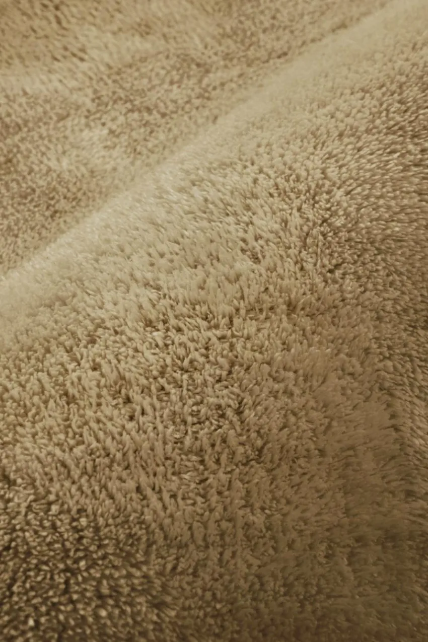 Lugg- & Ryamattor|Julgransmattor|Jotex CORAL Rund Luggmatta Beige