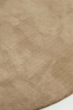 Lugg- & Ryamattor|Julgransmattor|Jotex CORAL Rund Luggmatta Beige