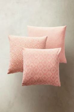 Prydnadskuddar & Fodral|Jotex COUSIN Kuddfodral 3-pack 45x45 Cm Rosa