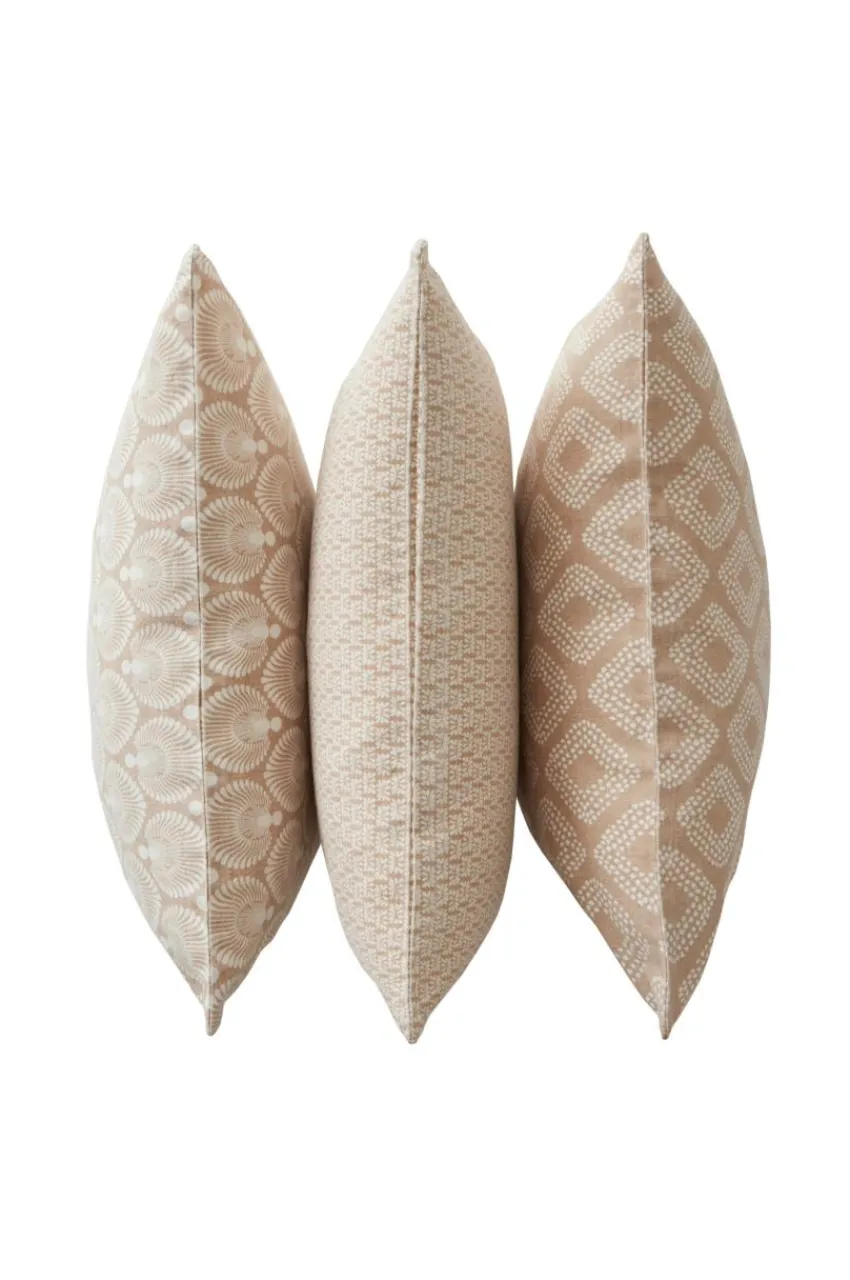 Prydnadskuddar & Fodral|Jotex COUSIN Kuddfodral 3-pack 45x45 Cm Beige