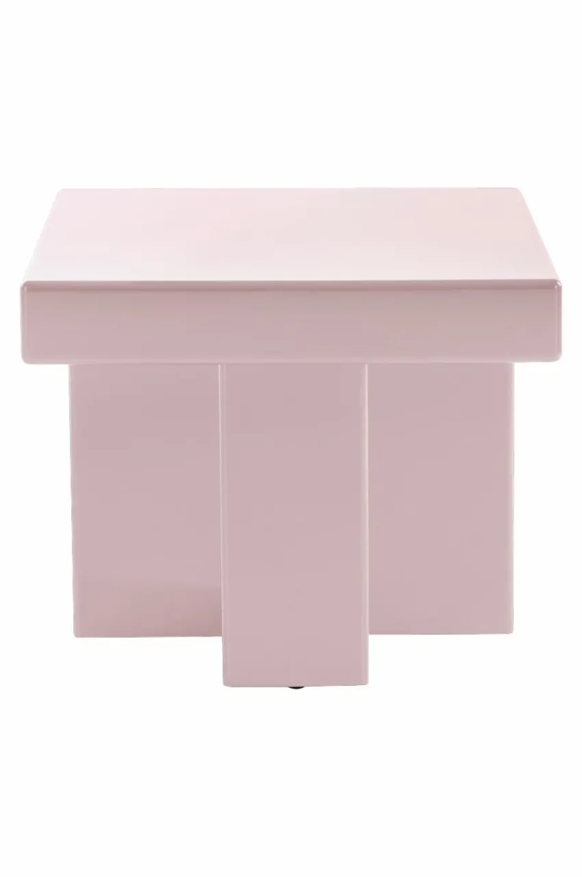 Bord|Jotex CROZZ Sidobord 50x50 Cm Rosa