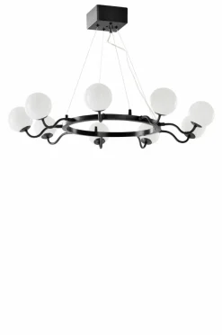 Taklampor|Kristallkronor & Takkronor|Jotex CURVY Taklampa Svart