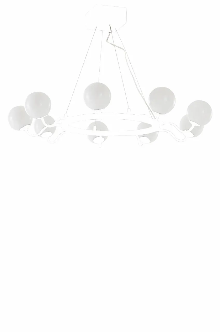 Taklampor|Kristallkronor & Takkronor|Jotex CURVY Taklampa Nickel satin