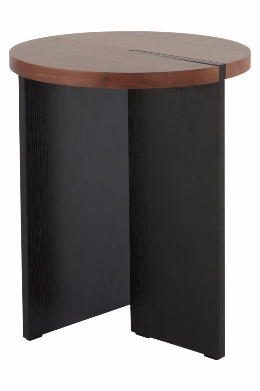 Bord|Jotex CUSCO Sidobord ø 40 Cm Valnötsfanér