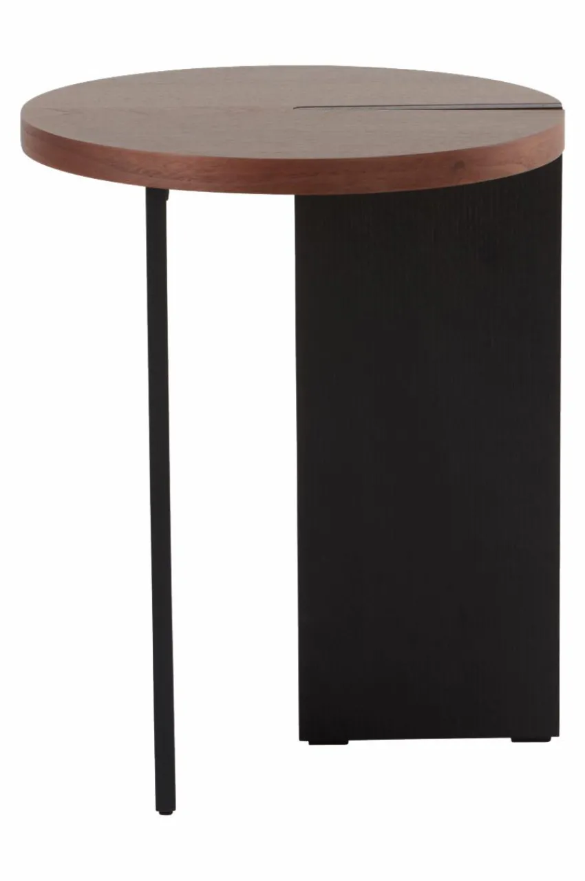 Bord|Jotex CUSCO Sidobord ø 40 Cm Valnötsfanér