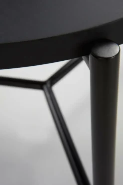 Bord|Jotex DAFNI Soffbord ø 50 Cm Svart