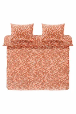 Påslakanset|Jotex DAISY Påslakanset Dubbelsäng - Ekologisk Orange