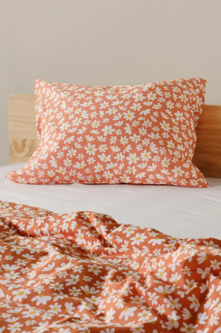 Örngott|Jotex DAISY örngott 60x50 Cm Ekologisk Orange