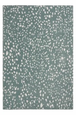 Barnmattor|Barnmattor|Jotex DALMA Luggmatta 160x230 Cm Grön/vit