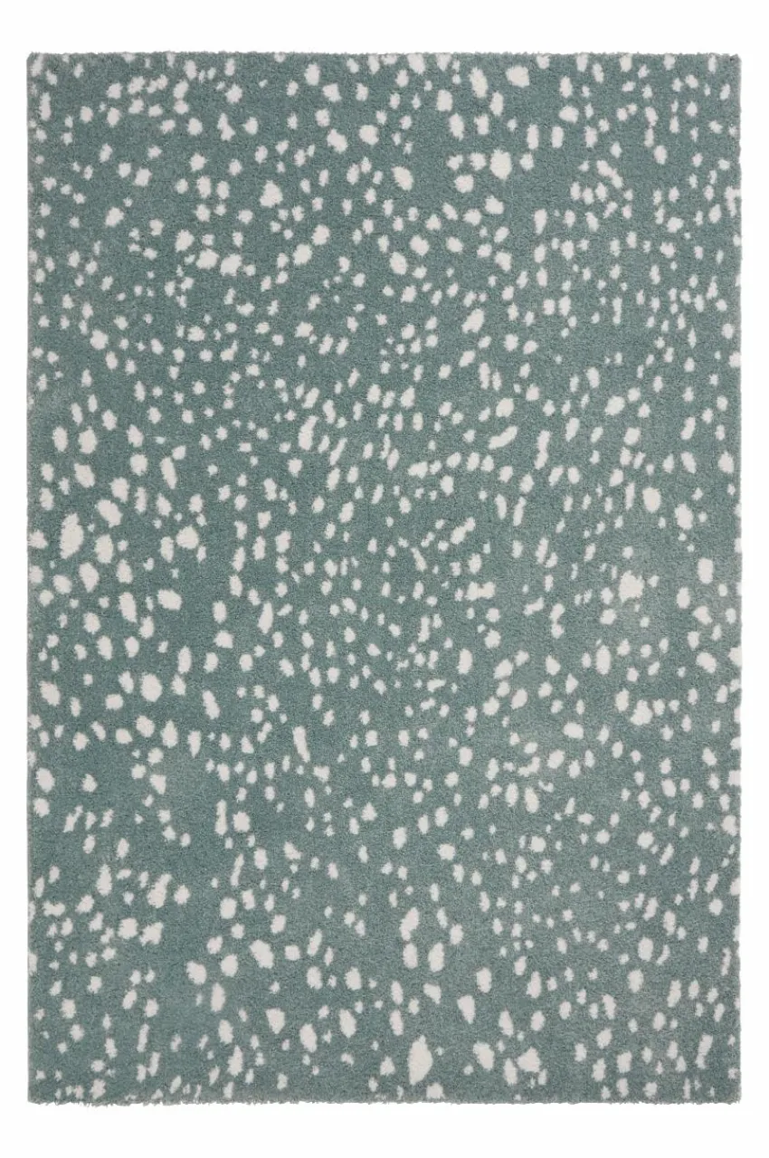 Barnmattor|Barnmattor|Jotex DALMA Luggmatta 160x230 Cm Grön/vit