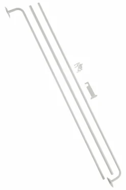 Gardinstänger|Jotex DANI Gardinstång Enkel 287-400 Cm Ljus kallgrå