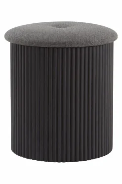 Sittpuffar|Pallar|Jotex DARWIN Sittpuff/pall ø 40 Cm Svart