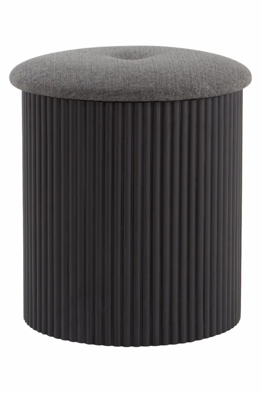 Sittpuffar|Pallar|Jotex DARWIN Sittpuff/pall ø 40 Cm Svart