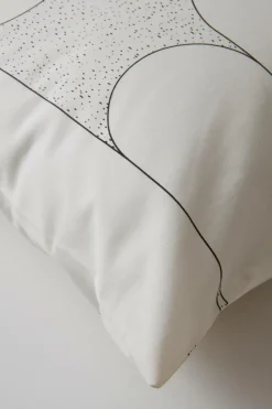 Örngott|Jotex DECO örngott 60x50 Cm Naturvit/svart