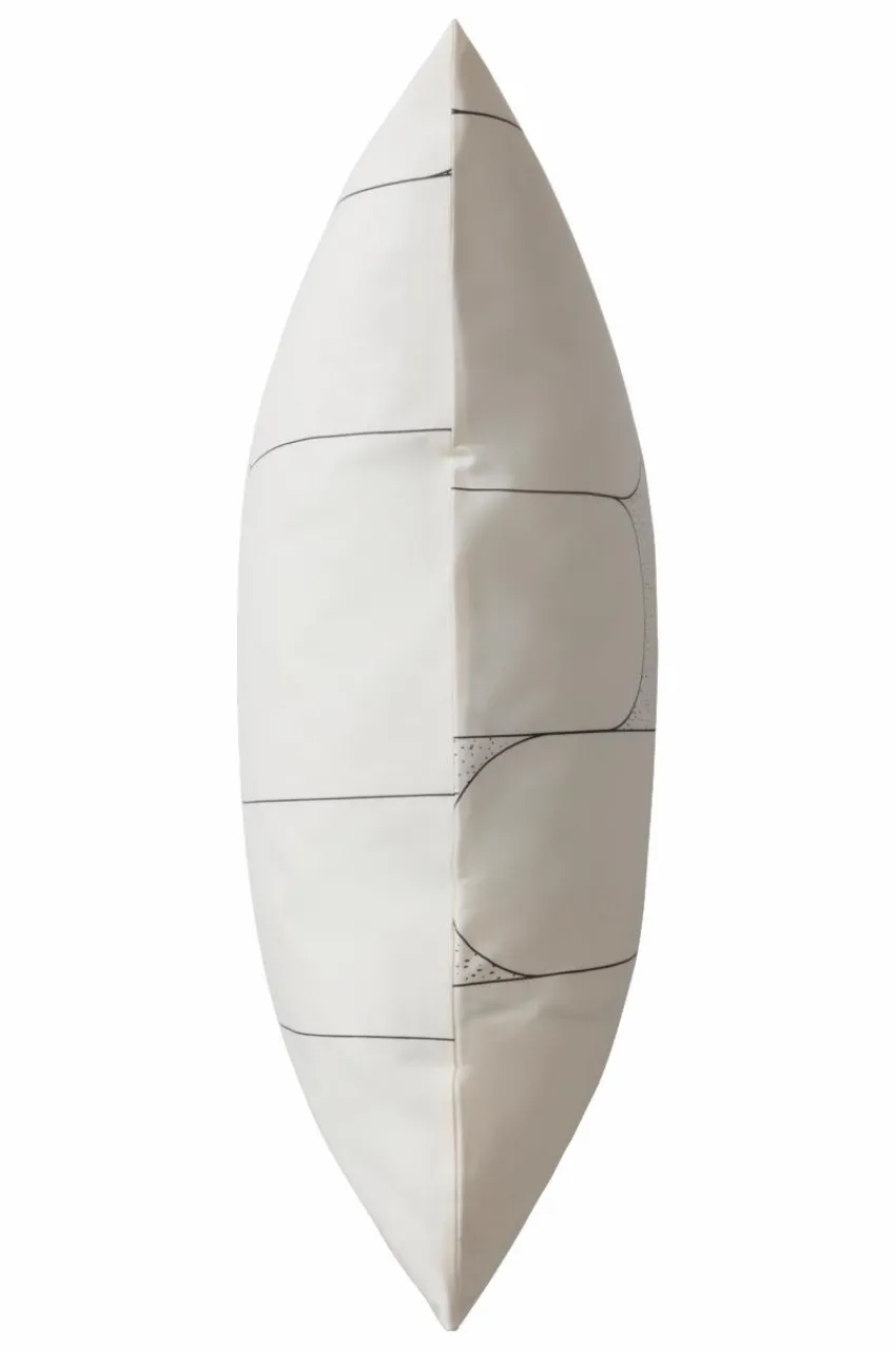Örngott|Jotex DECO örngott 60x50 Cm Naturvit/svart