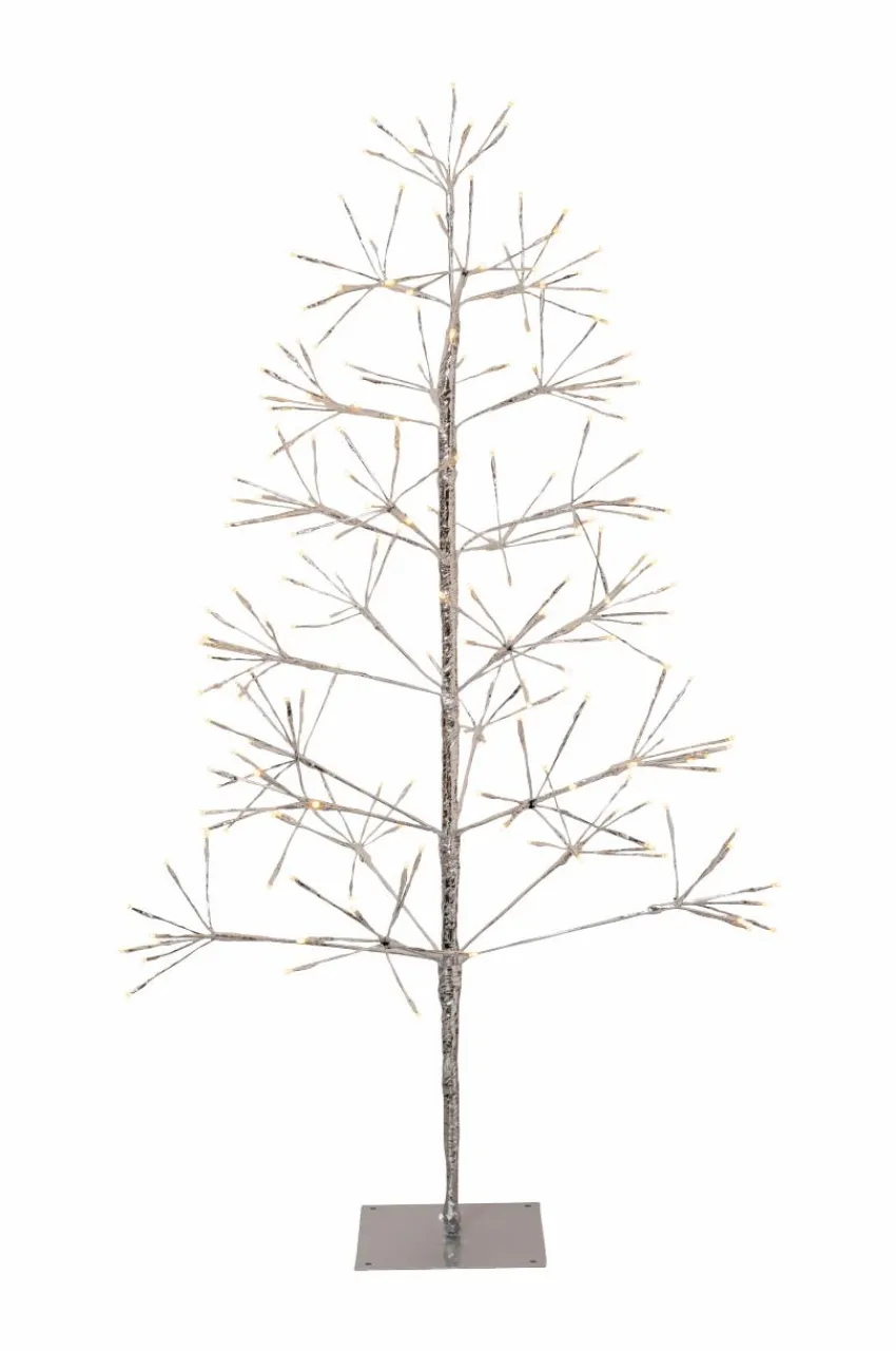 Utebelysning|Utebelysning|Jotex Dekorationsträd Flower Tree 120cm Silver