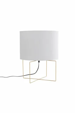 Bordslampor|Jotex DIEGO Bordslampa Vit/guld