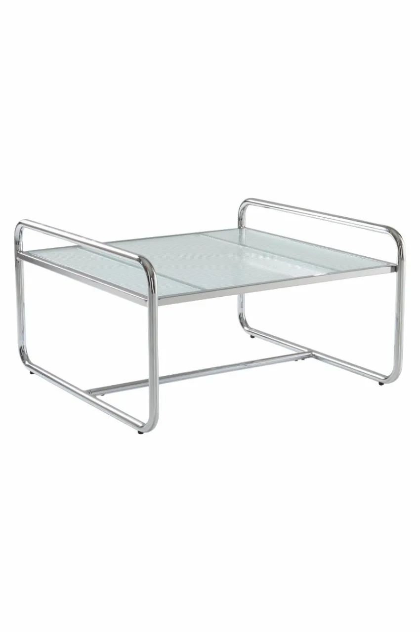Bord|Jotex DOMINGO Soffbord 80x80 Cm Krom