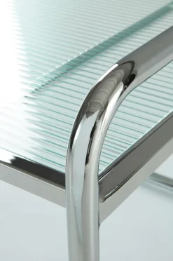 Bord|Jotex DOMINGO Soffbord 100x100 Cm Krom