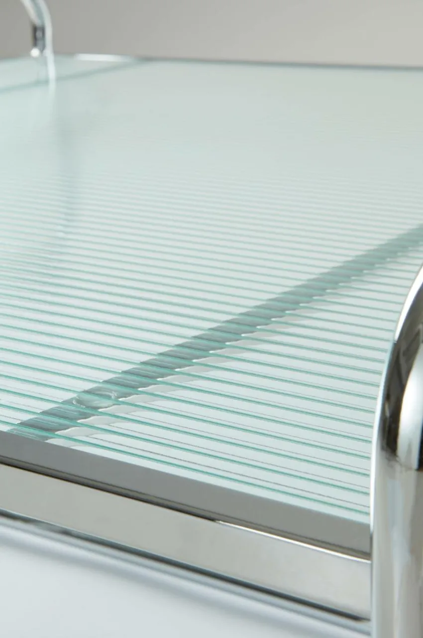 Bord|Jotex DOMINGO Soffbord 100x100 Cm Krom