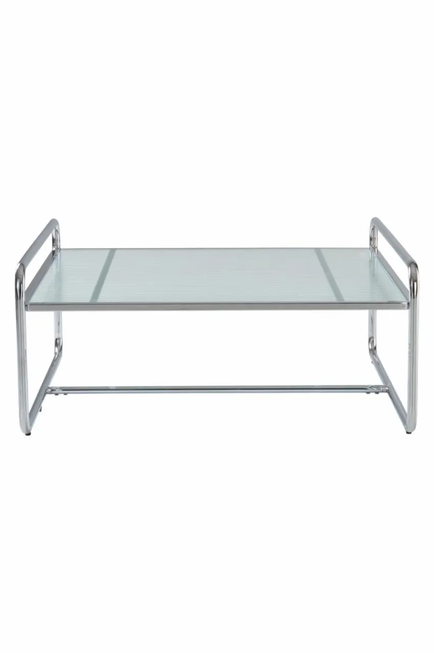 Bord|Jotex DOMINGO Soffbord 100x100 Cm Krom