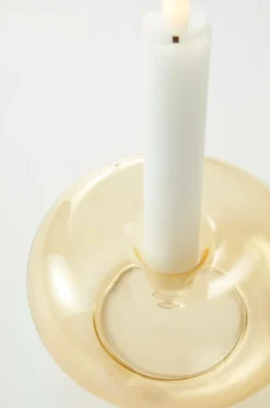 Ljusstakar|Jotex DONUT Ljusstake Gul