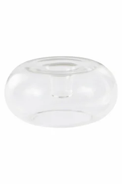 Ljusstakar|Jotex DONUT Ljusstake Transparent