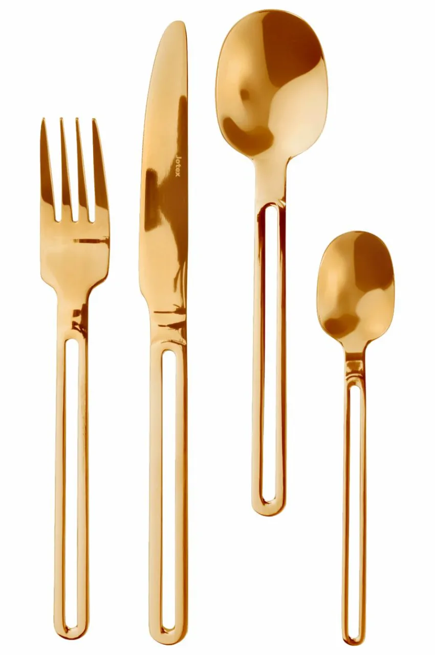 Bestick|Jotex DORIAN Bestickset 24-pack Guld