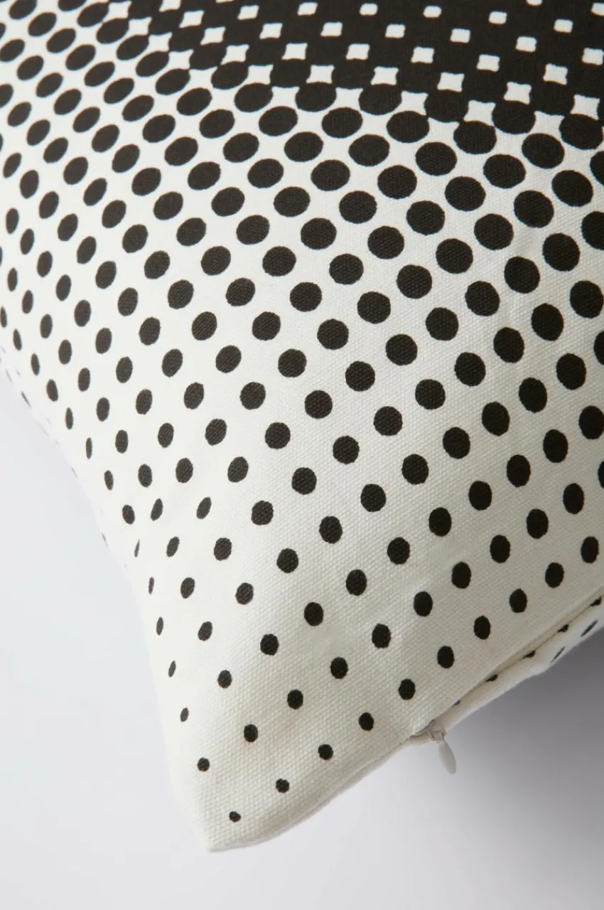 Prydnadskuddar & Fodral|Jotex DOTS Kuddfodral 50x50cm Naturvit/svart