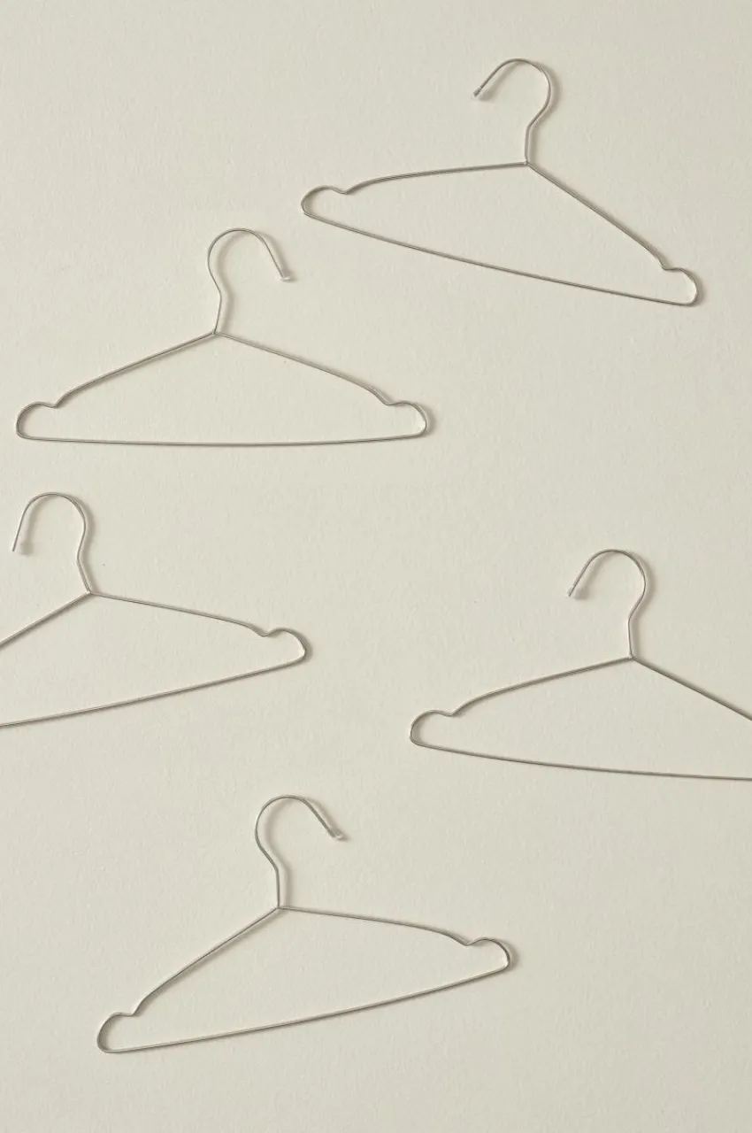 Barndekoration|Barndekoration|Jotex DRAYTON MINI Galge 5-pack Silver