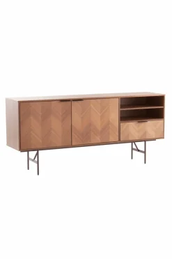 Förvaring|Jotex DUVBERG Sideboard 40x180 Cm Valnötsfanér