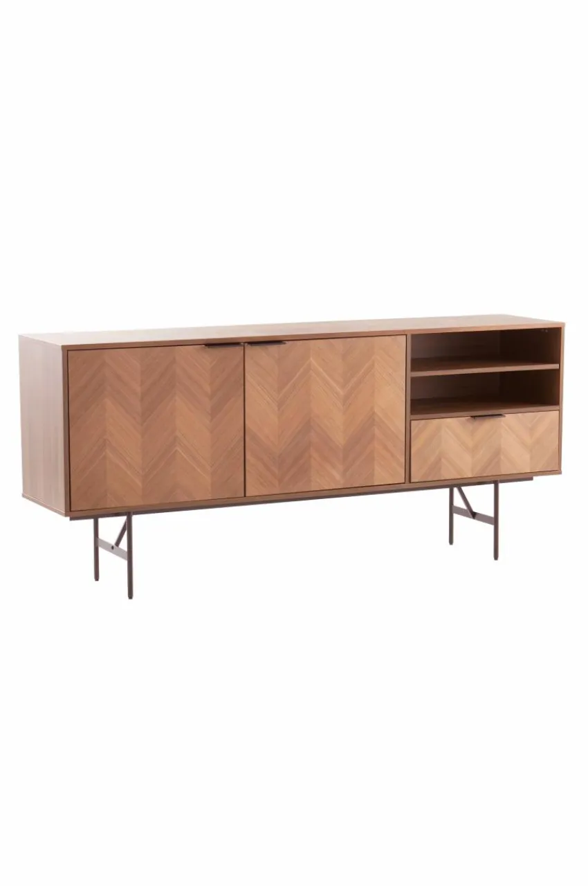 Förvaring|Jotex DUVBERG Sideboard 40x180 Cm Valnötsfanér