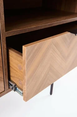 Förvaring|Jotex DUVBERG Sideboard 40x180 Cm Valnötsfanér