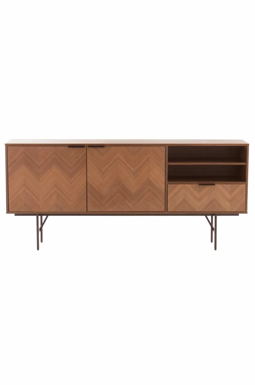 Förvaring|Jotex DUVBERG Sideboard 40x180 Cm Valnötsfanér