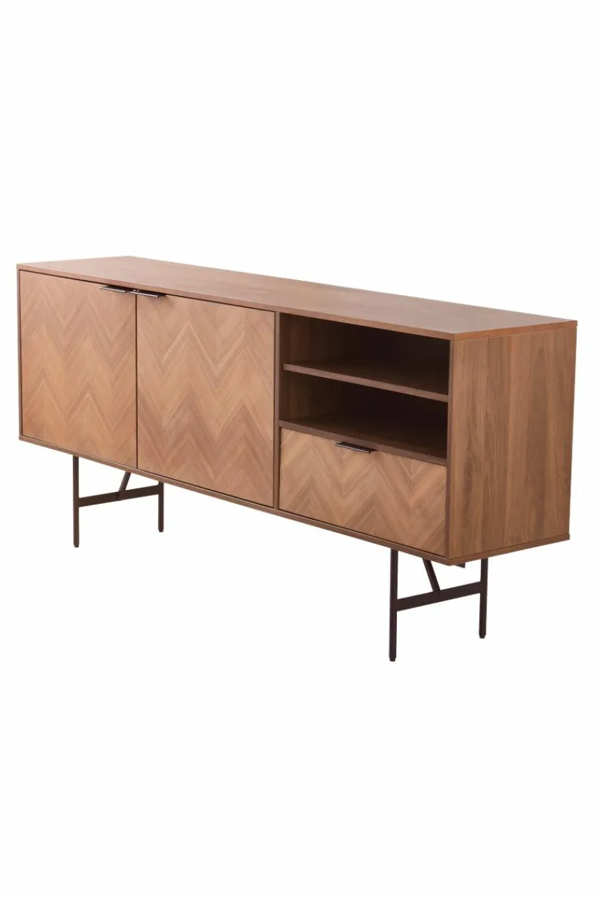 Förvaring|Jotex DUVBERG Sideboard 40x180 Cm Valnötsfanér