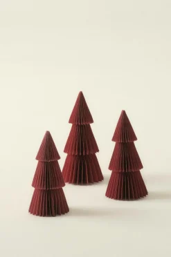 Juldekoration|Jotex EBBE Dekorationsfigur 3-pack Vinröd