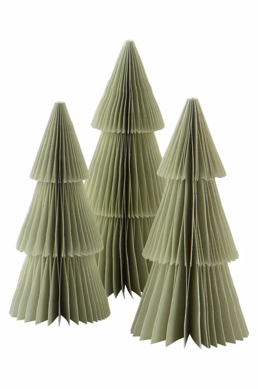 Juldekoration|Jotex EBBE Dekorationsfigur 3-pack Ljusgrön