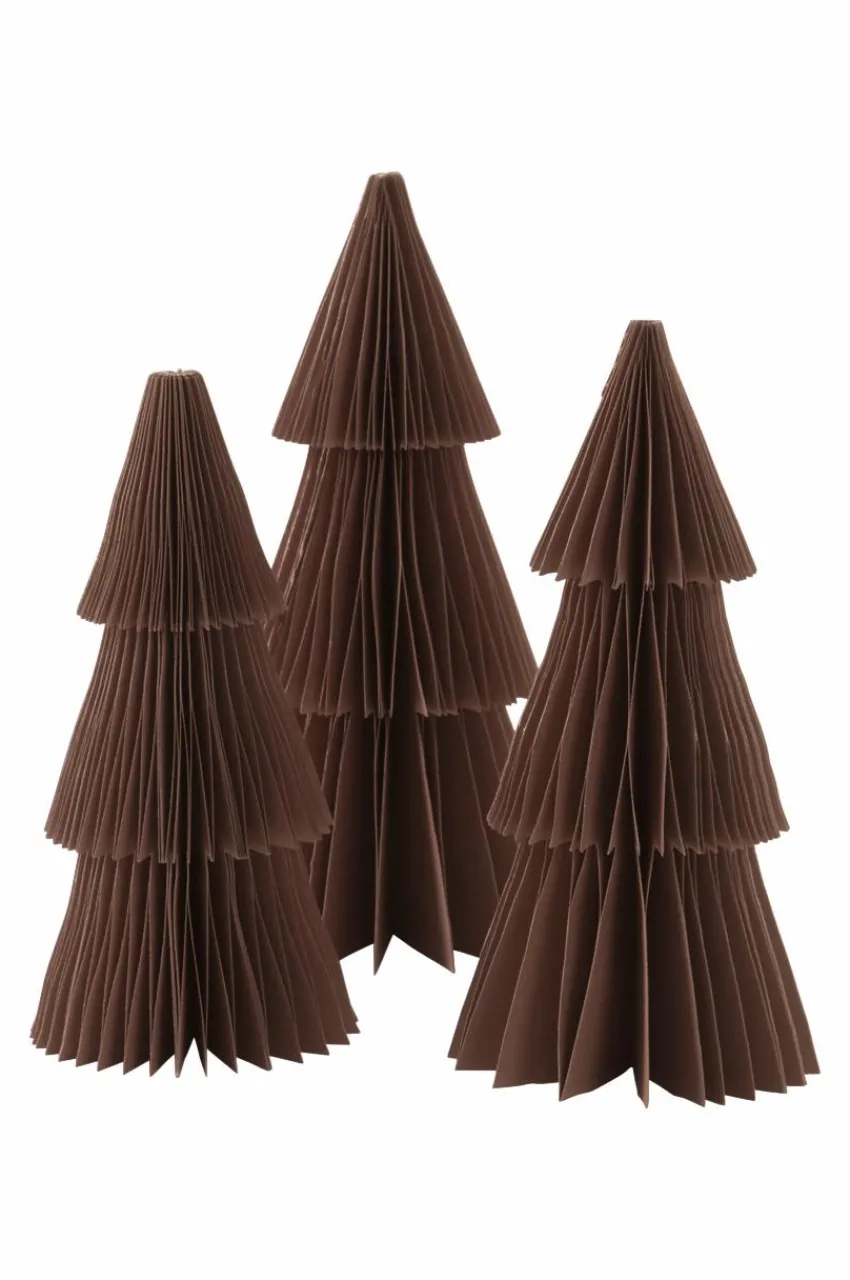 Juldekoration|Jotex EBBE Dekorationsfigur 3-pack Brun