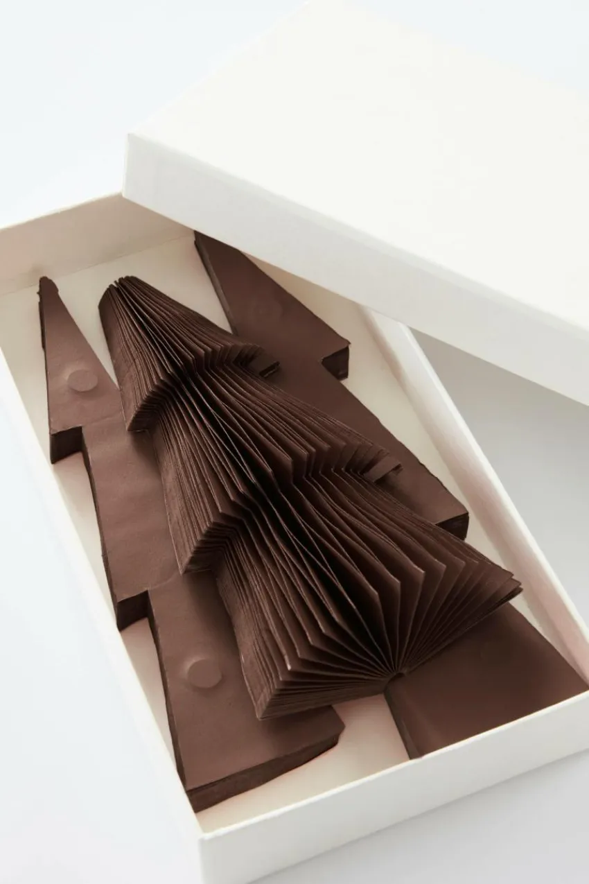 Juldekoration|Jotex EBBE Dekorationsfigur 3-pack Brun