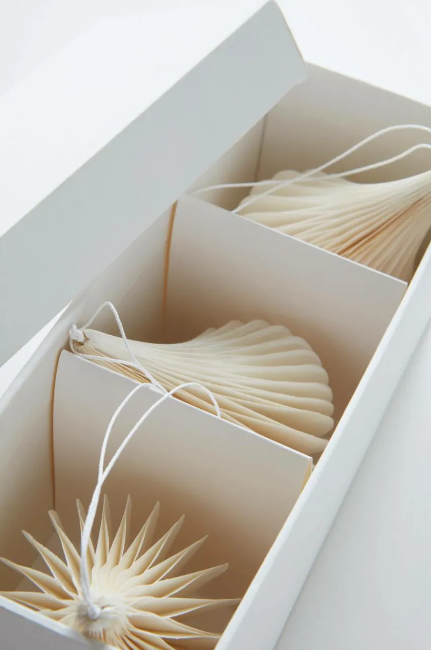 Juldekoration|Jotex EDEN Dekorationshänge 3-pack Vit