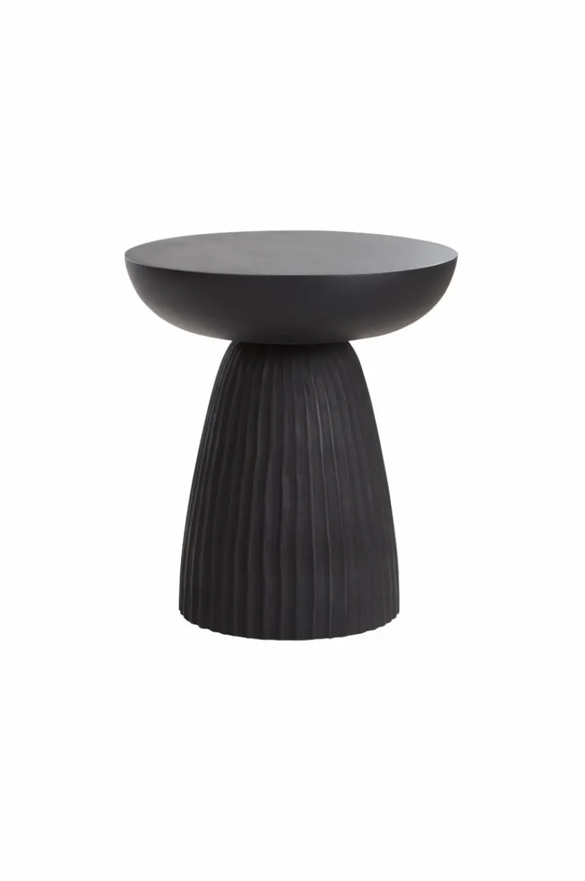 Bord|Jotex EGINA Sidobord ø 40 Cm Svart