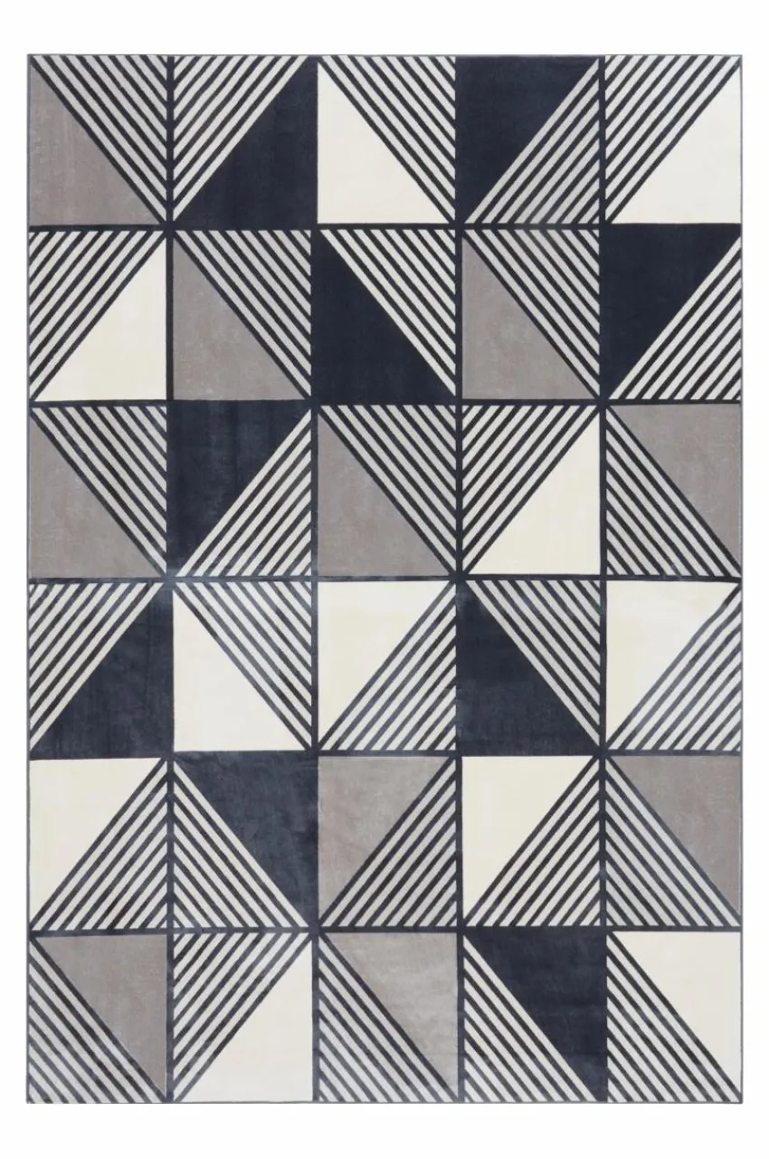 Återvunna Mattor|Viskosmattor|Jotex EGNO Viskosmatta 200x300 Cm Creme/mörkgrå