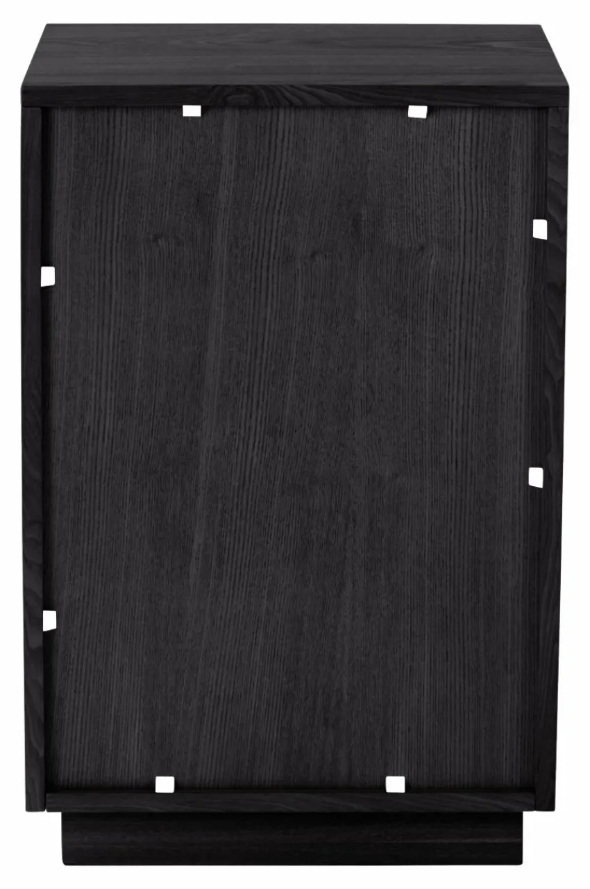 Förvaring|Jotex EIRA Sängbord Mdf with ash veneer,black
