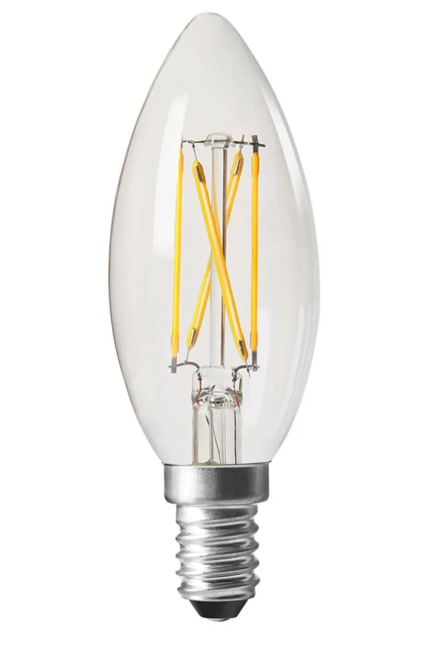 Ljuskällor|Jotex ELECT LED FILAMENT Ljuskälla 35 Mm E14 Klar
